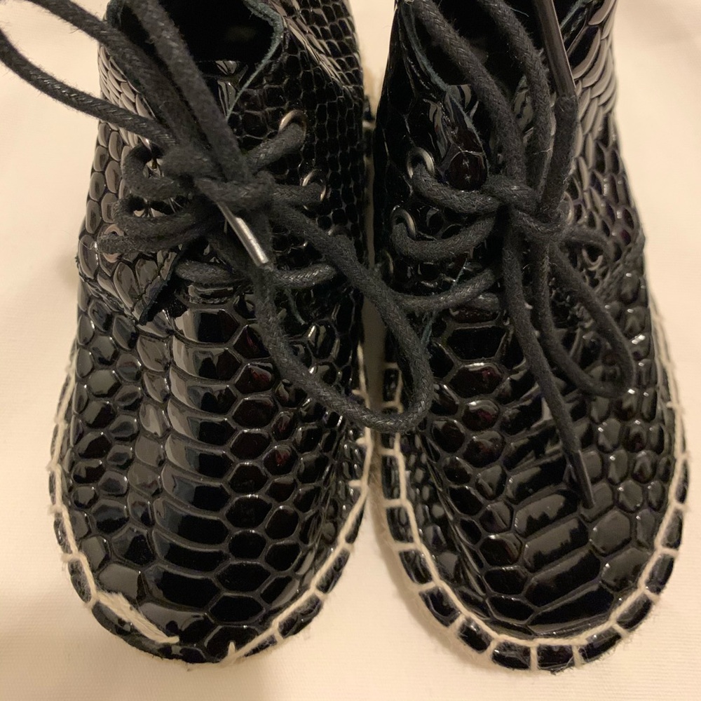 Black Crocodile Boots